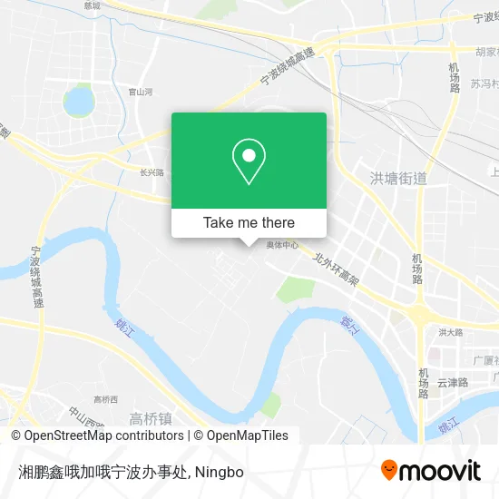 湘鹏鑫哦加哦宁波办事处 map