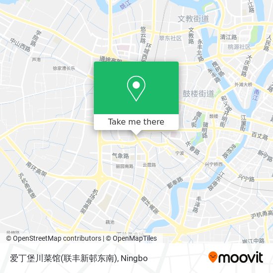 爱丁堡川菜馆(联丰新邨东南) map