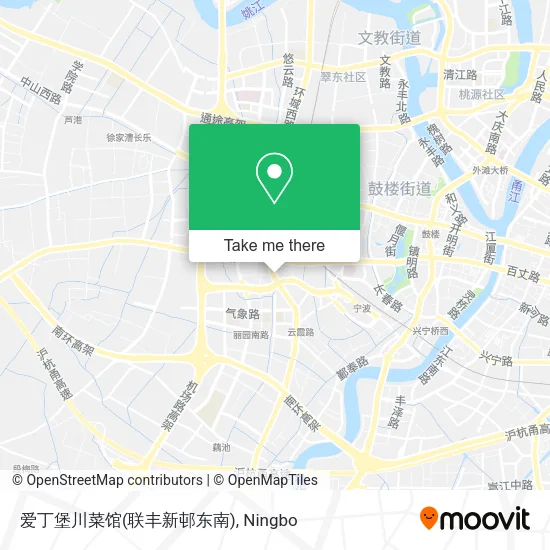 爱丁堡川菜馆(联丰新邨东南) map
