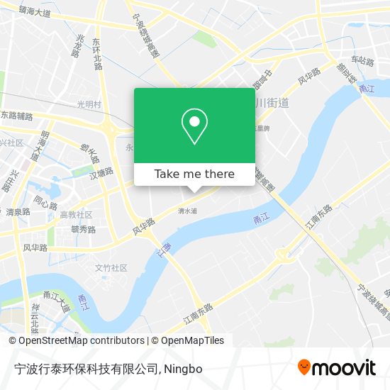 宁波行泰环保科技有限公司 map