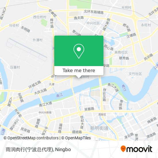 雨润肉行(宁波总代理) map