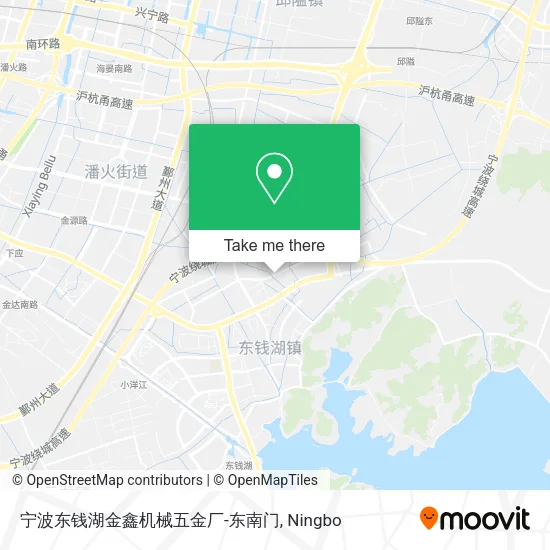 宁波东钱湖金鑫机械五金厂-东南门 map