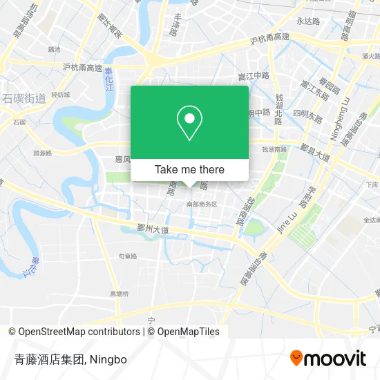 青藤酒店集团 map
