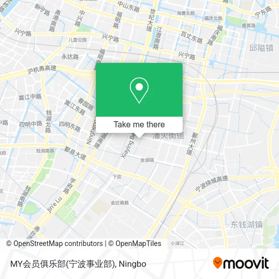 MY会员俱乐部(宁波事业部) map
