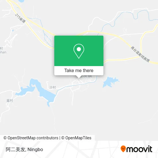阿二美发 map