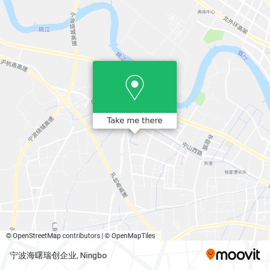 宁波海曙瑞创企业 map