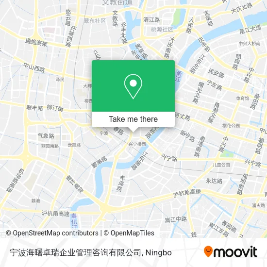 宁波海曙卓瑞企业管理咨询有限公司 map