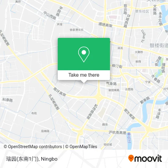 瑞园(东南1门) map