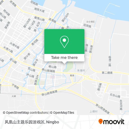 凤凰山主题乐园游戏区 map