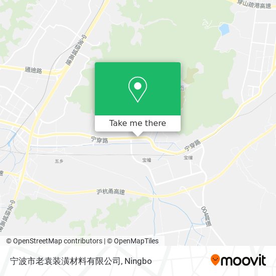 宁波市老袁装潢材料有限公司 map