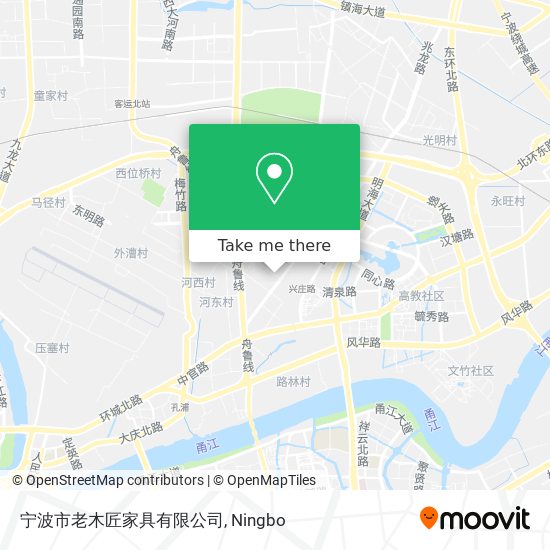 宁波市老木匠家具有限公司 map