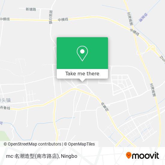 mc·名潮造型(南市路店) map