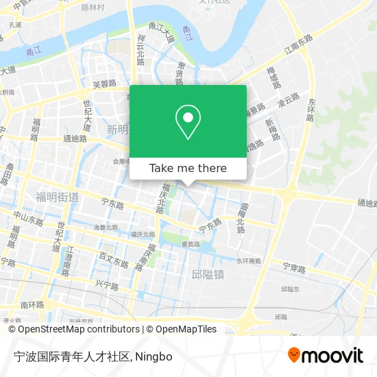 宁波国际青年人才社区 map