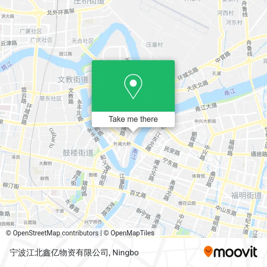 宁波江北鑫亿物资有限公司 map