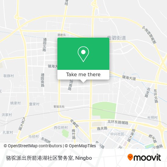 骆驼派出所箭港湖社区警务室 map