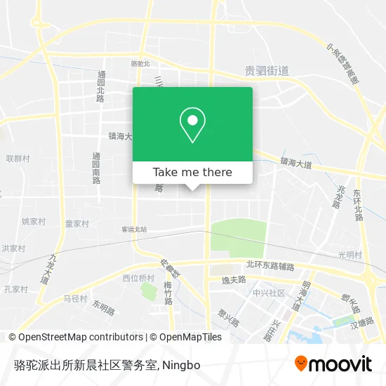 骆驼派出所新晨社区警务室 map