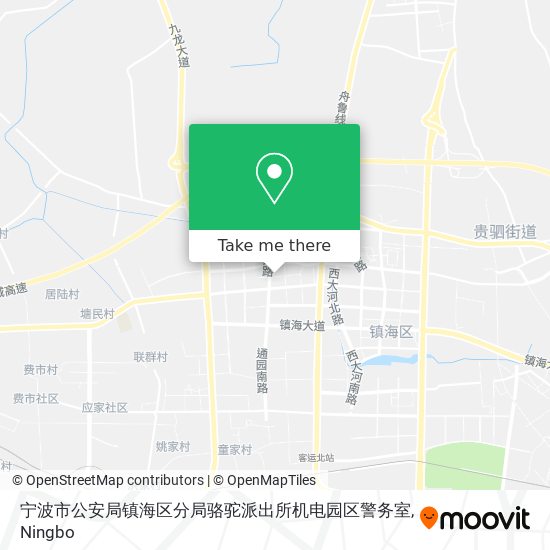 宁波市公安局镇海区分局骆驼派出所机电园区警务室 map