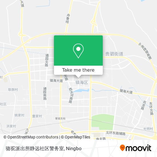 骆驼派出所静远社区警务室 map