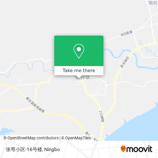 张弯小区-16号楼 map