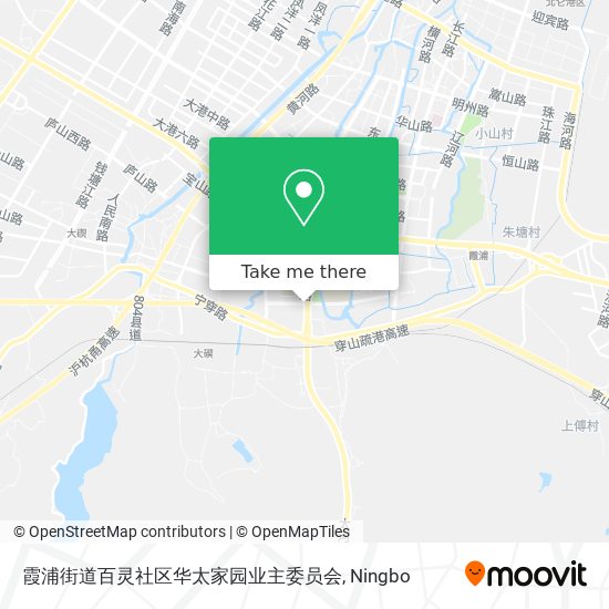 霞浦街道百灵社区华太家园业主委员会 map