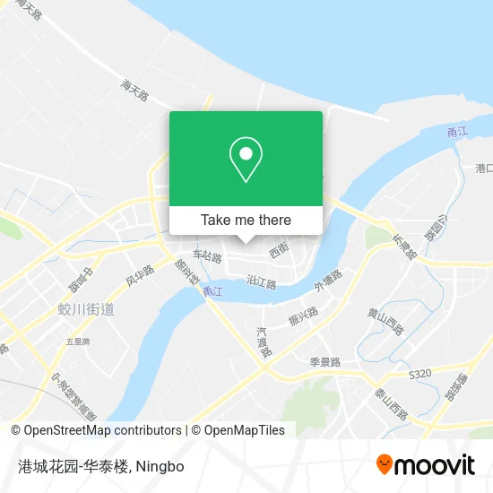 港城花园-华泰楼 map