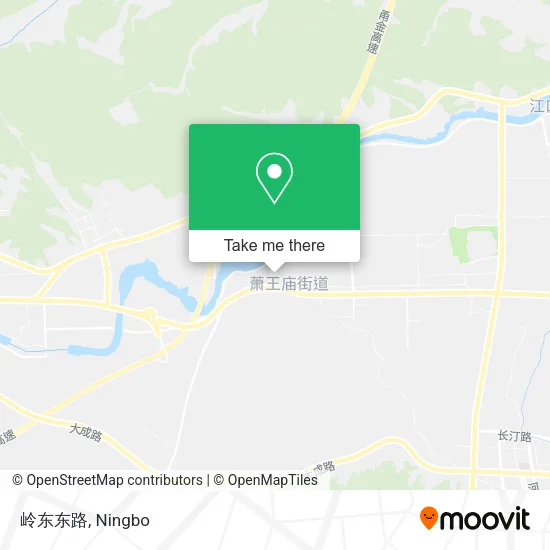 岭东东路 map