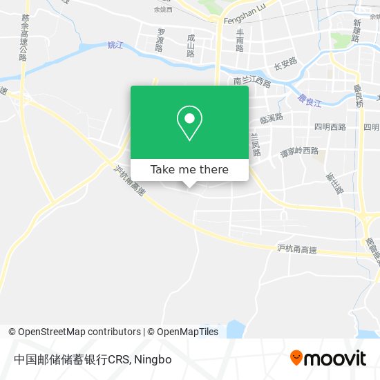 中国邮储储蓄银行CRS map