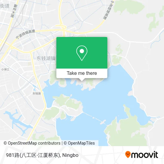 981路(八工区-江厦桥东) map