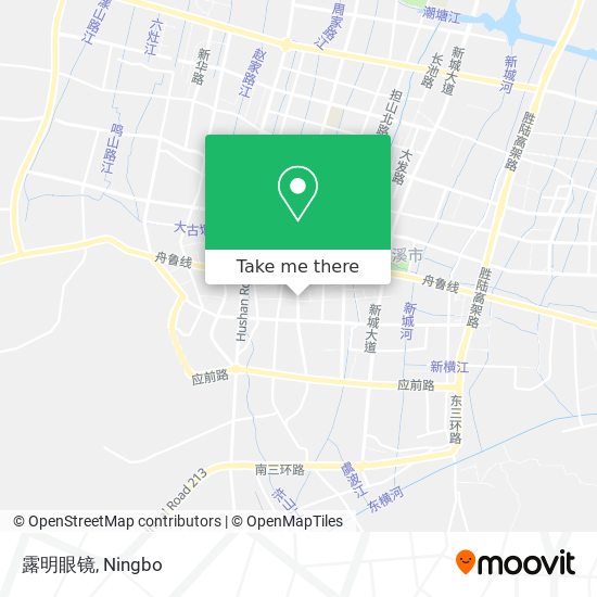 露明眼镜 map