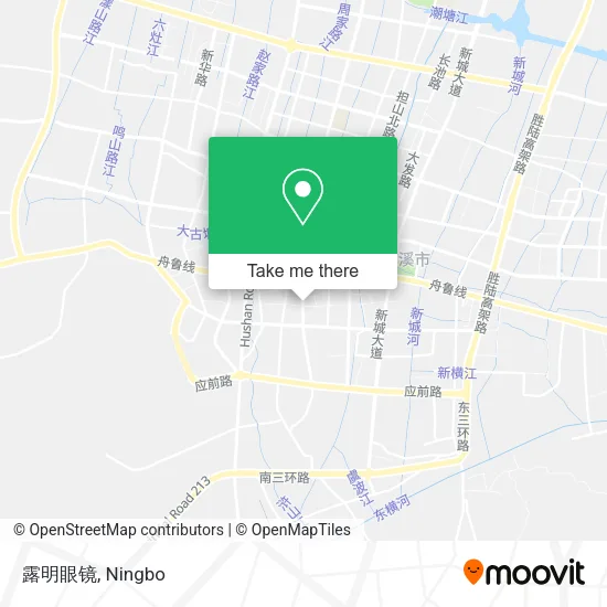 露明眼镜 map