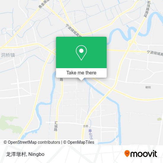 龙潭墩村 map