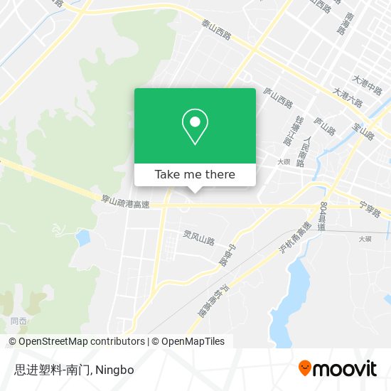 思进塑料-南门 map