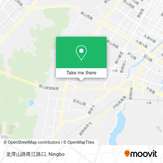 龙潭山路甬江路口 map