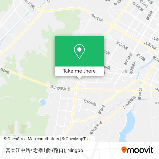 富春江中路/龙潭山路(路口) map