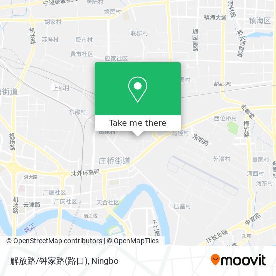 解放路/钟家路(路口) map