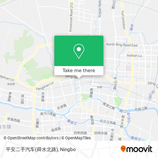 平安二手汽车(舜水北路) map