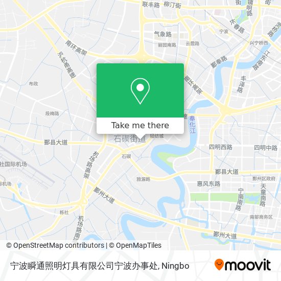 宁波瞬通照明灯具有限公司宁波办事处 map