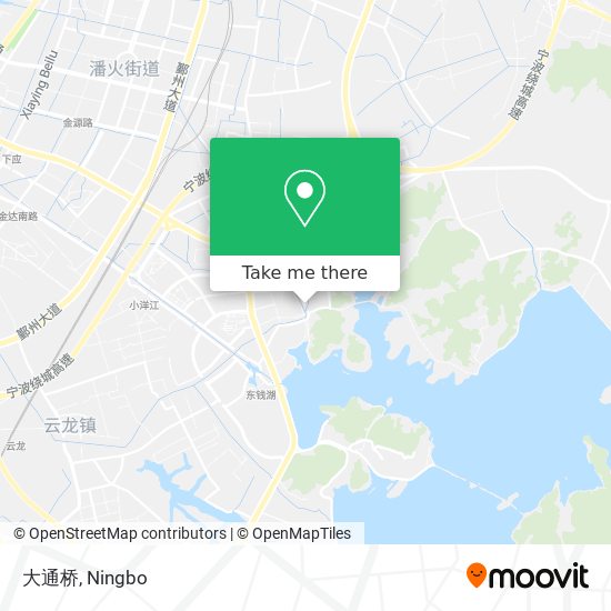 大通桥 map