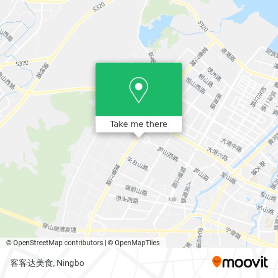 客客达美食 map