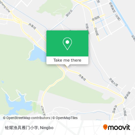 铨耀渔具雁门小学 map
