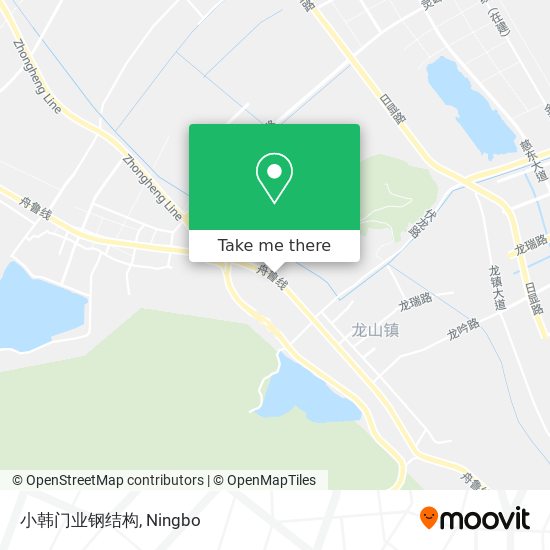 小韩门业钢结构 map