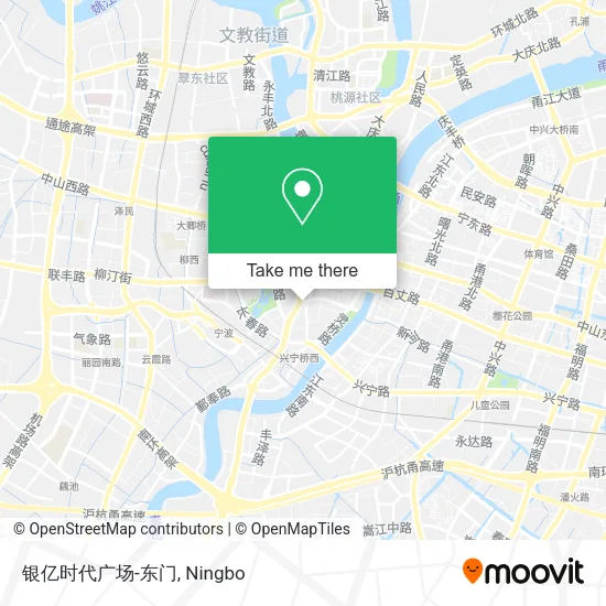 银亿时代广场-东门 map