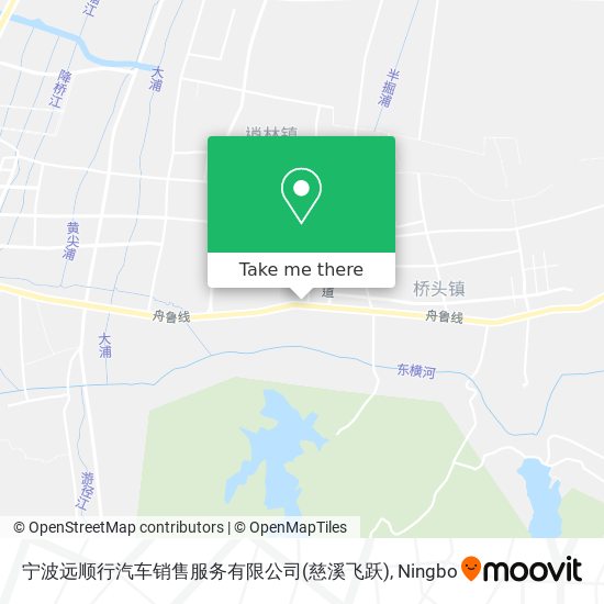 宁波远顺行汽车销售服务有限公司(慈溪飞跃) map