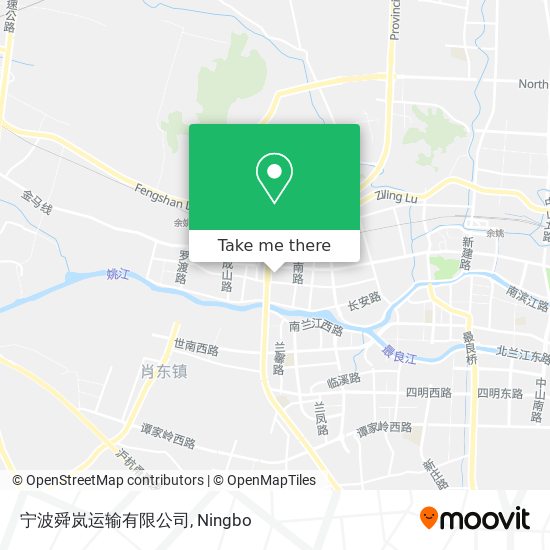 宁波舜岚运输有限公司 map