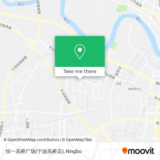 恒一高桥广场(宁波高桥店) map