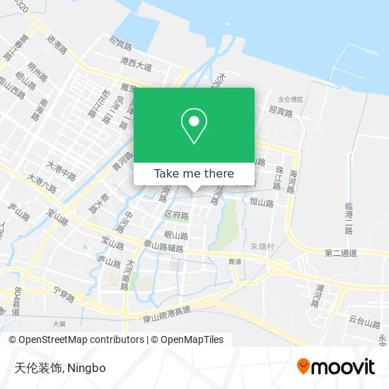 天伦装饰 map