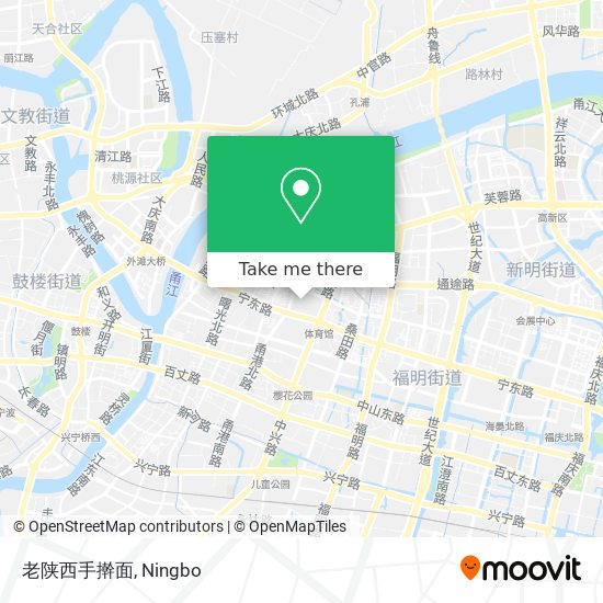 老陕西手擀面 map