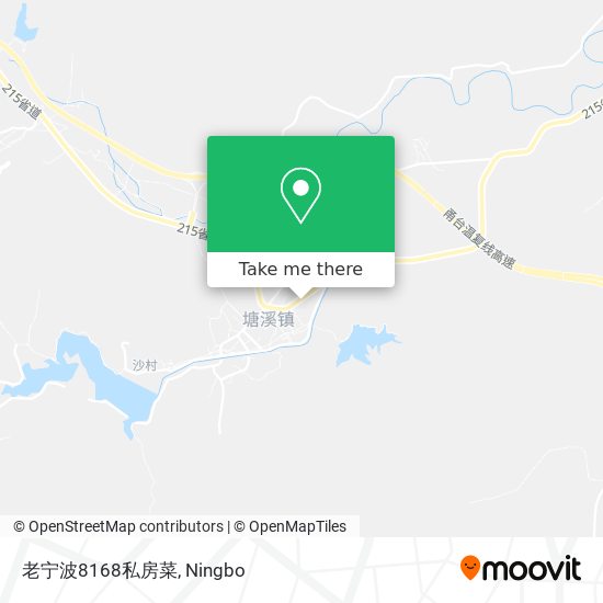 老宁波8168私房菜 map