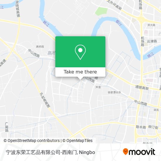 宁波东荣工艺品有限公司-西南门 map