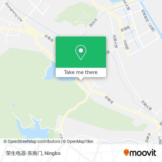 荣生电器-东南门 map